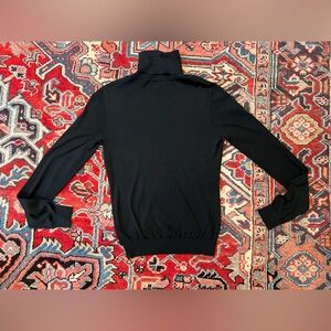 Ralph Lauren Black Label Silk Turtleneck in Black— Women’s Medium